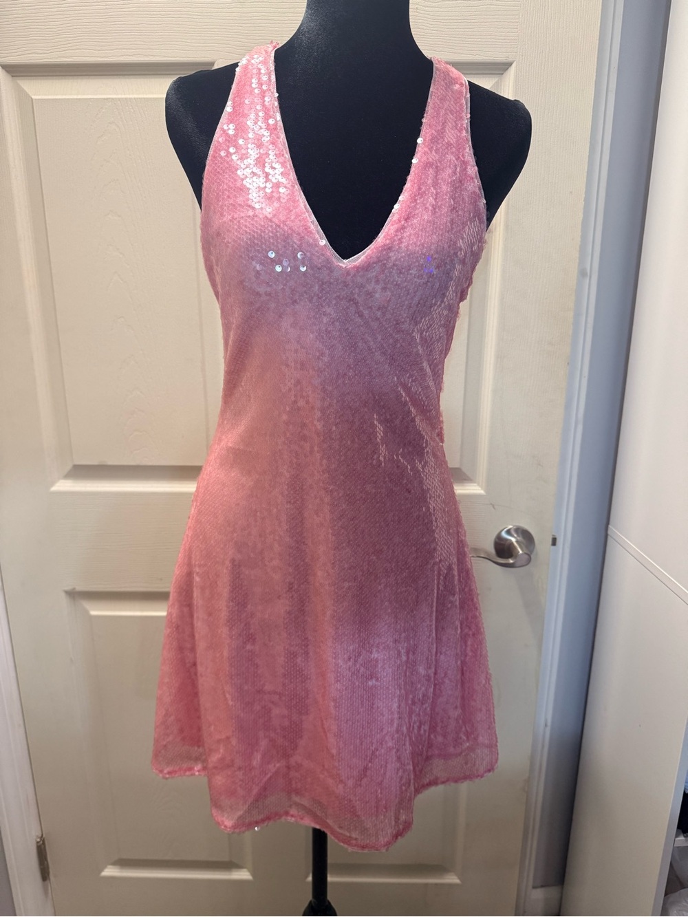 wild fable - Pink Sequin Party Dress